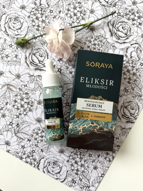 Soraya Elixir Młodości, Rewitalizujące serum do twarzy, szyi i dekoltu