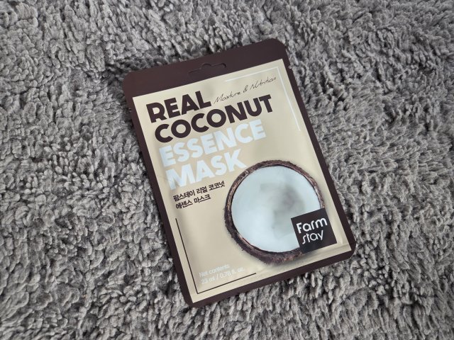 FarmStay Maska do twarzy w płacie, Real Coconut