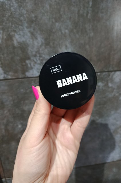Wibo Puder do twarzy, Sypki, Bananowy, Banana Loose Powder
