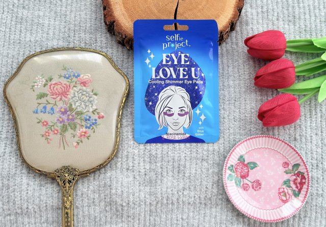Selfie Project Płatki pod oczy, Eye Love U, Chłodzące, Z niacynamidem i wodą różaną