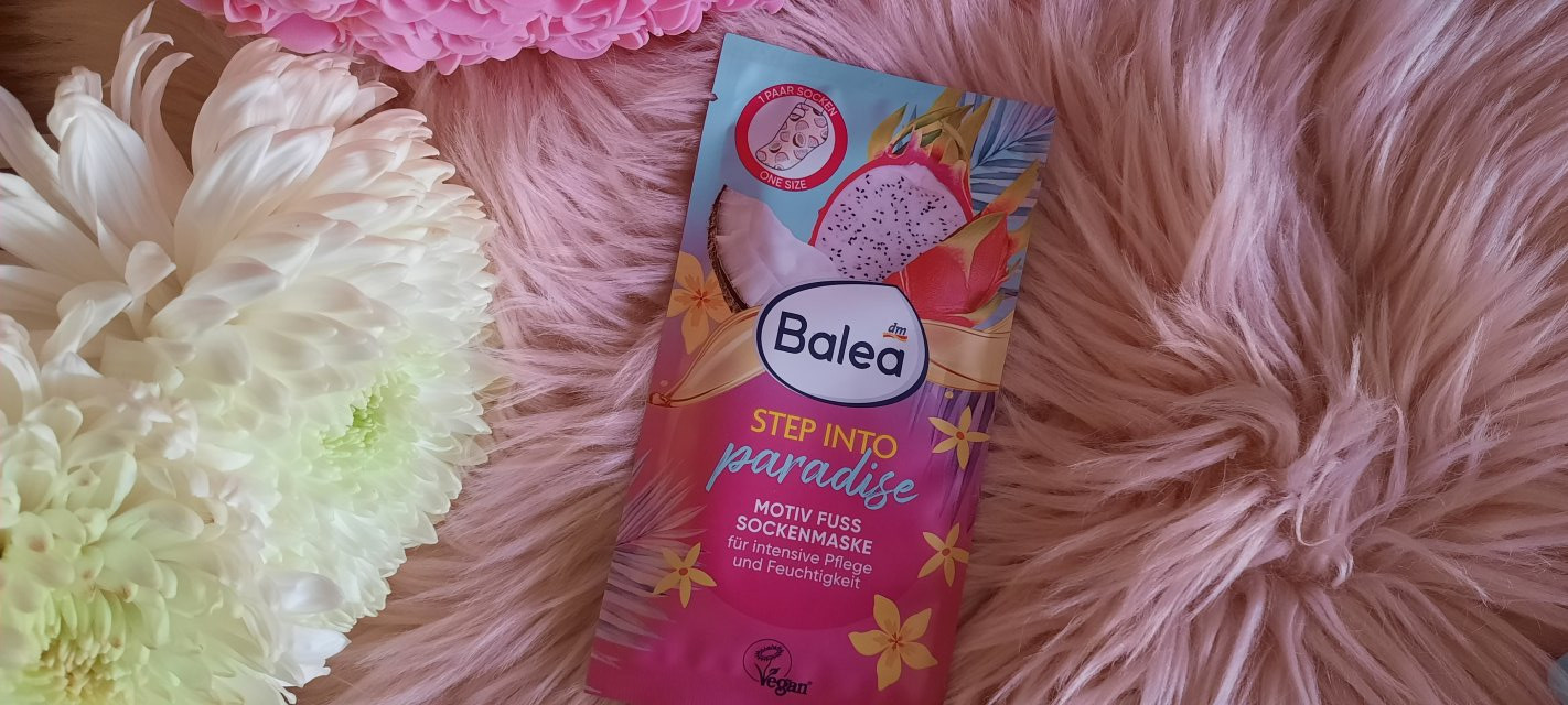 Balea Maska do stóp, Step Into Paradise
