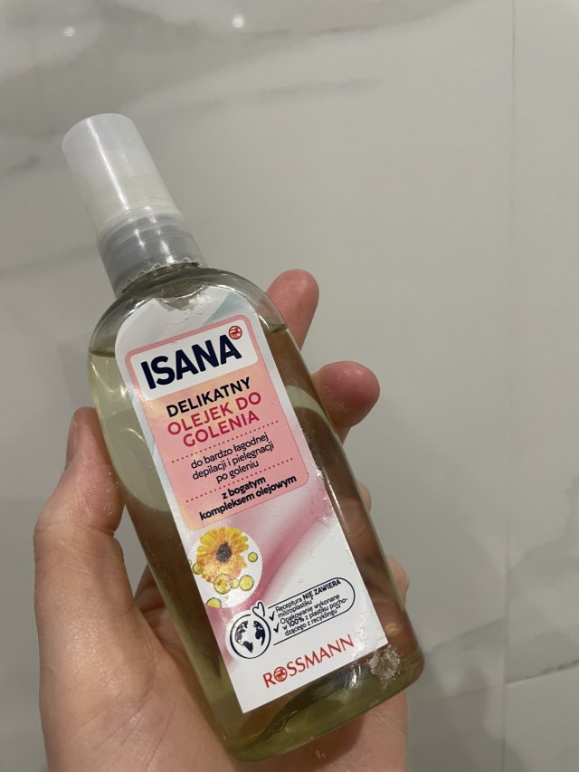 Isana Olejek do depilacji na mokro, Sensitives