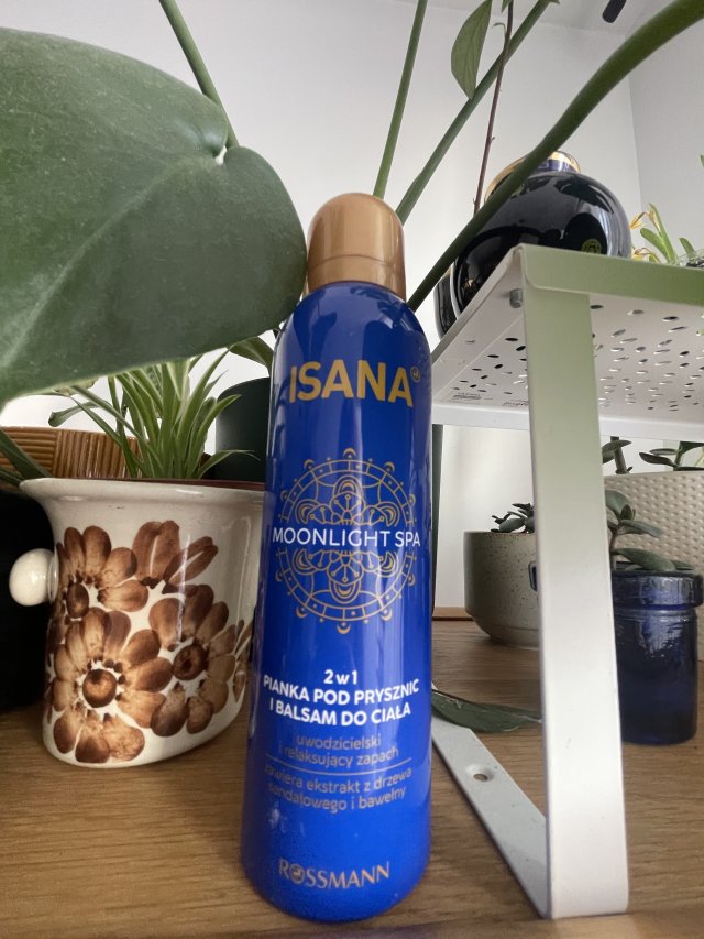 Isana Scent of Harmony, Pianka pod prysznic i balsam do ciała, 2w1