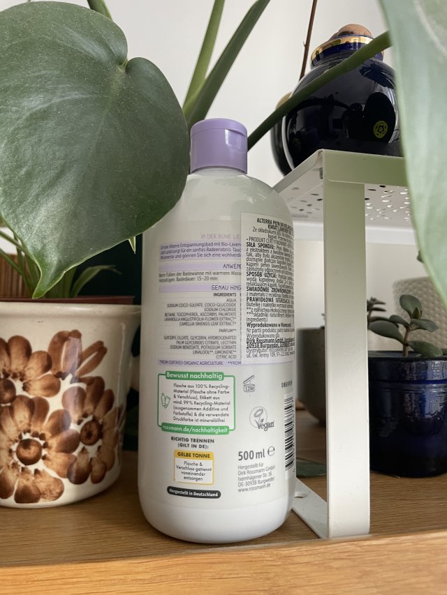 Alterra płyn do relaksującej kąpieli 