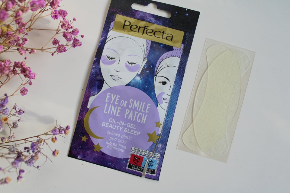 Perfecta Eye or Smile Line Patch, Płatki pod oczy lub na linie mimiczne, Oil-in-Gel Beauty Sleep, Żelowe