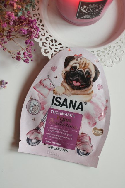 Isana Maska do twarzy w płacie, Prima Ballerina