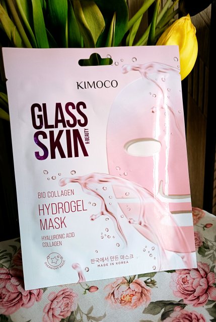 Kimoco Beauty Maska do twarzy, Hydrożelowa, Glass Skin, Bio Collagen