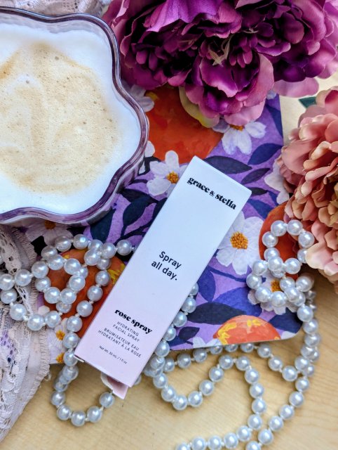 Grace&Stella Spray do twarzy, Różany, Spray All Day, Rose Spra