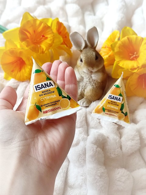 Maseczka do włosów Isana 