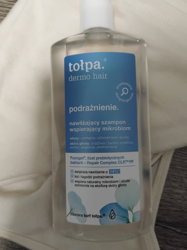 Tołpa Dermo Hair, Podrażnienie, Szampon do włosów, Nawilżający, Kojący podrażnienia