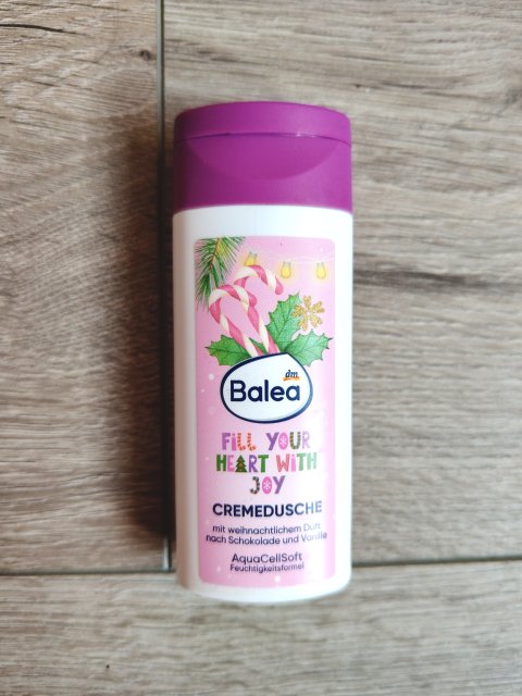 Balea Żel pod.prysznic, Kremowy, Czekolada i Wanilia, Fill Your Heart With Joy