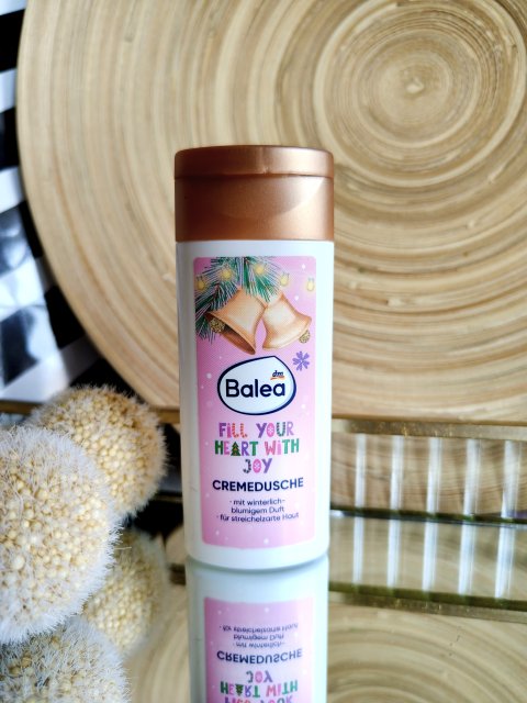 Balea Żel pod prysznic, Kremowy, Zimowo - Kwiatowy, Fill Your Heart With Joy 