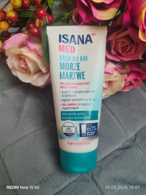 Isana Med, krem do rąk, Ultra Delikatny, Morze Martwe