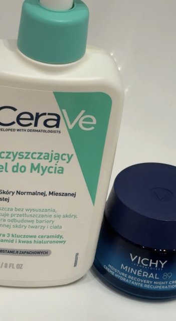 Moja nocna rutyna z Vichy & CeraVe