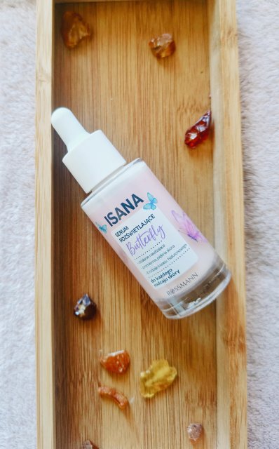 Isana Serum do twarzy, Rozświetlające, Butterfly, Do każdego rodzaju skóry