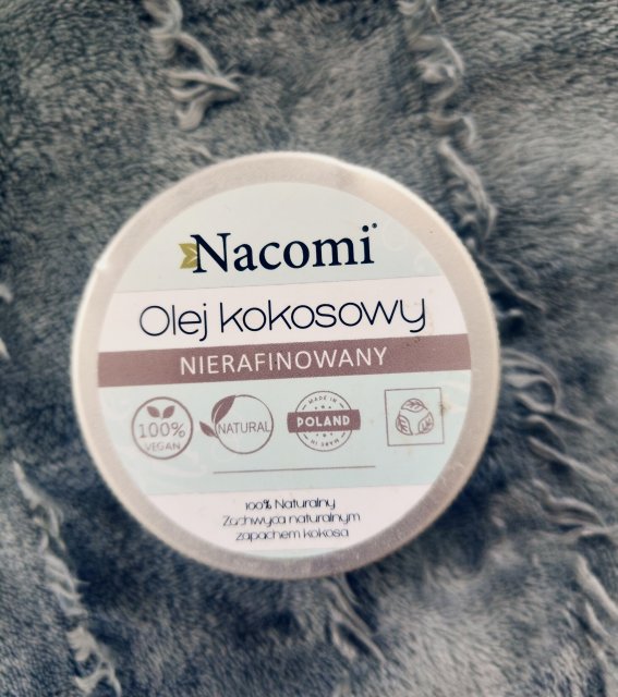 Nacomi Olej kokosowy, Nierafinowany