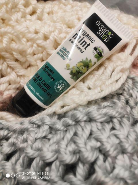 Organic shop żel do stóp mint 