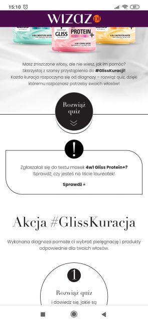 testowanie z wizaz.pl