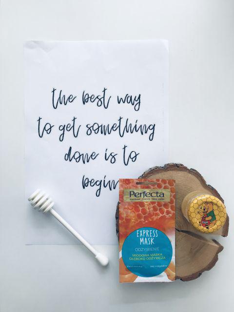 Perfecta Express Mask, Odżywienie, Miodowa maska głęboko odżywcza