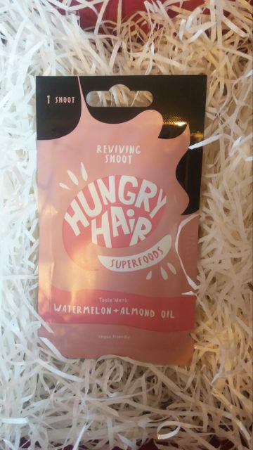 Hungry Hair Superfoods, Maska do włosów, Arbuz i olejek migdałowy