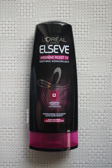 L'Oréal Elseve, Odżywka do włosów, Wzmacniająca, Włosy osłabione, z tendencją do wypadania, Arginine Resist x3