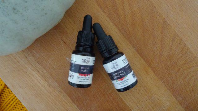 Your Natural Side Olej do twarzy, ciała i włosów, 100% naturalny, Pestki malin