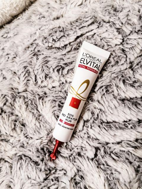 L'Oréal Elvital, 5 minutowa ampułka do włosów, Total Repair 5, Włosy zniszczone