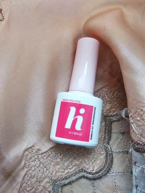 HiHybrid Lakier hybrydowy, nr 233 Neon Red