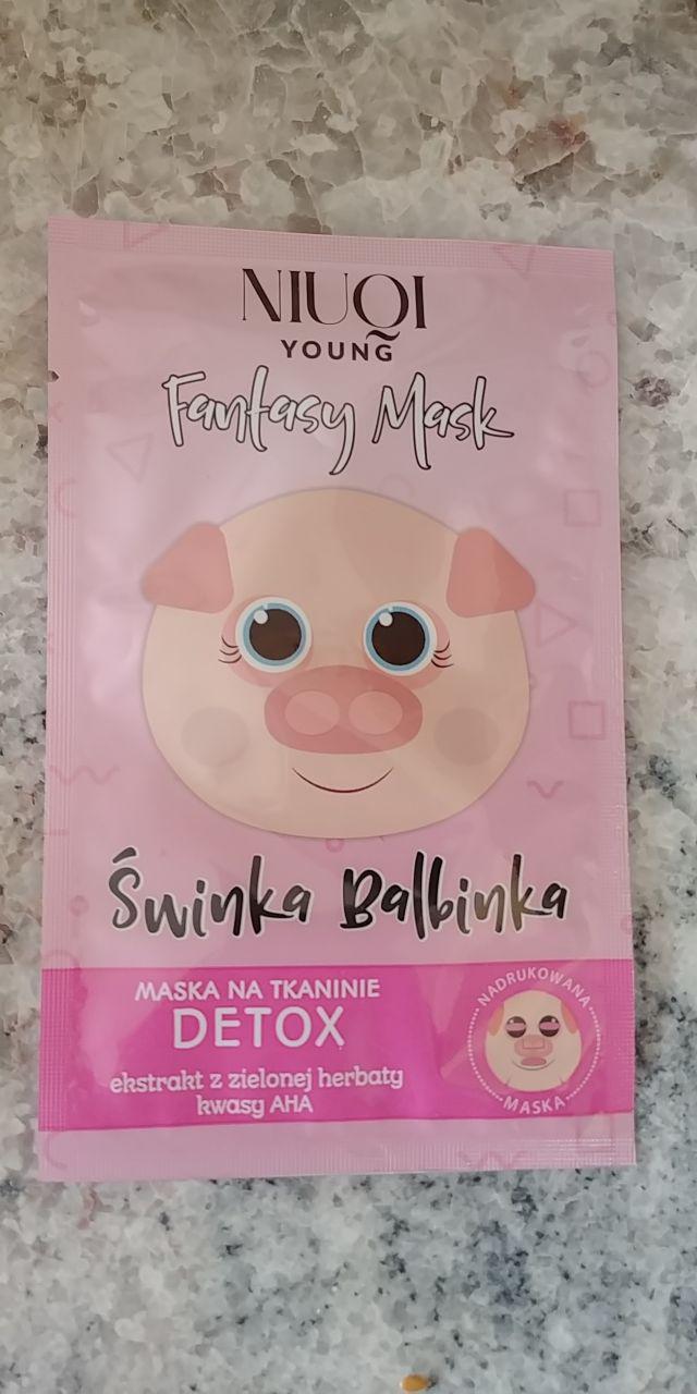 Maseczka na płacie
