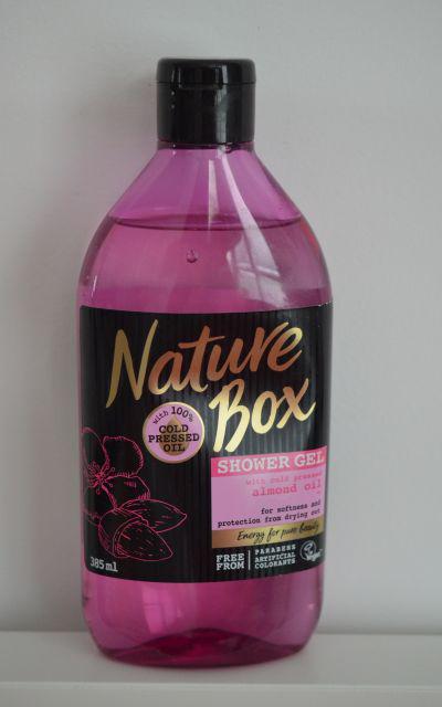 Nature Box Żel pod prysznic, Olej migdałowy