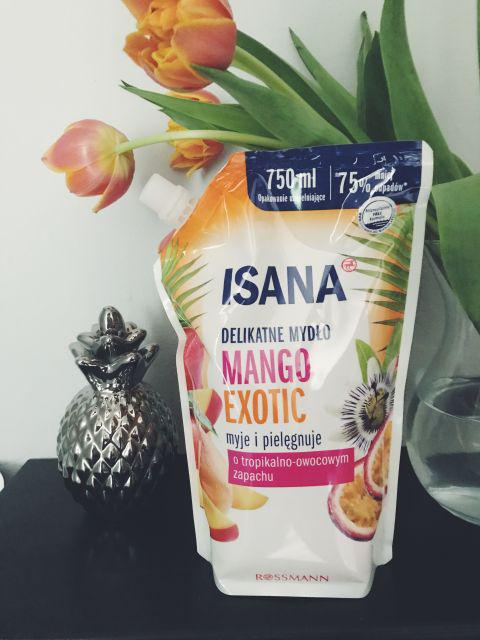 Isana mydło do rak w płynie mango exotic