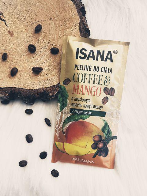 Isana Peeling do ciała, Coffee & Mango, Z olejem jojoba