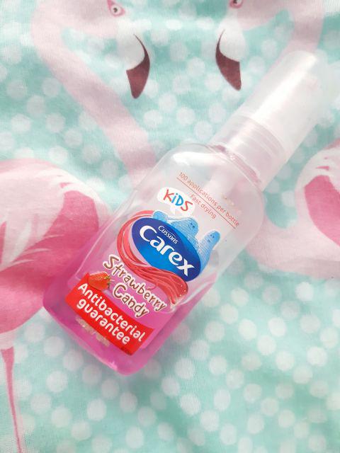 Carex KIDS, Antybakteryjny żel do rąk, Strawberry Candy