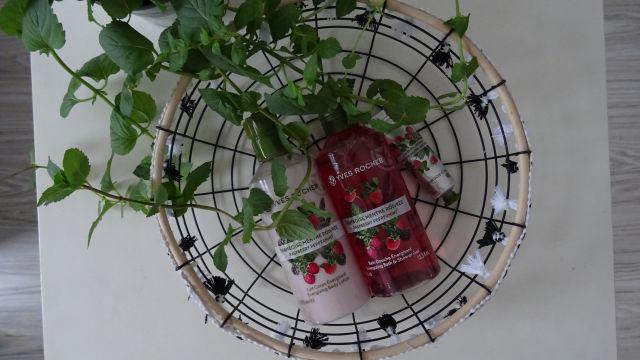 Yves Rocher Balsam do ciała, Malina i mięta pieprzowa
