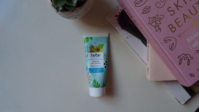 Hebe Cosmetics, Maska do stóp i paznokci, Regeneracja, Olej słonecznikowy, masło shea i olej canola