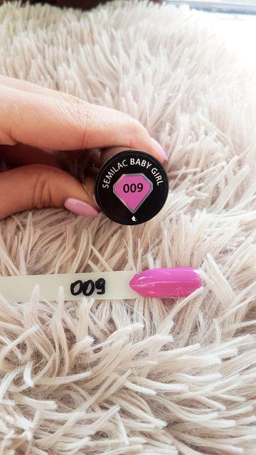 Semilac Lakier hybrydowy , Baby Girl , 009