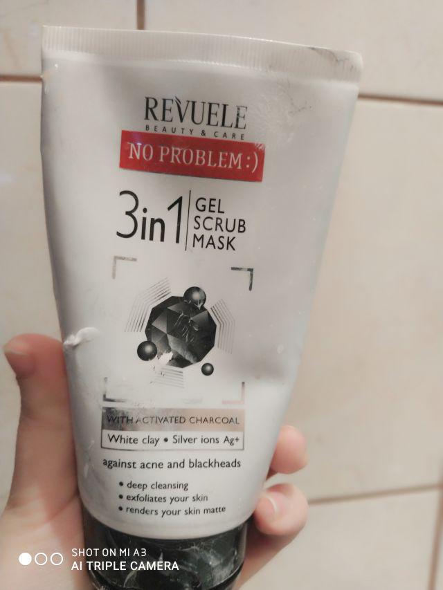 Revuele No problem, Żel do mycia twarzy, 3w1, Z kwasem salicylowym