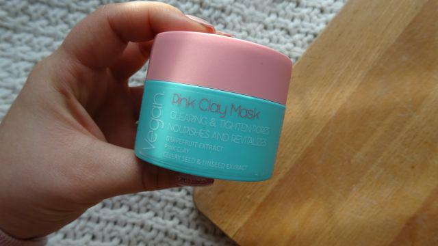 Nacomi Różowa glinka, Maseczka do twarzy,Clearing & Tightenung Pores