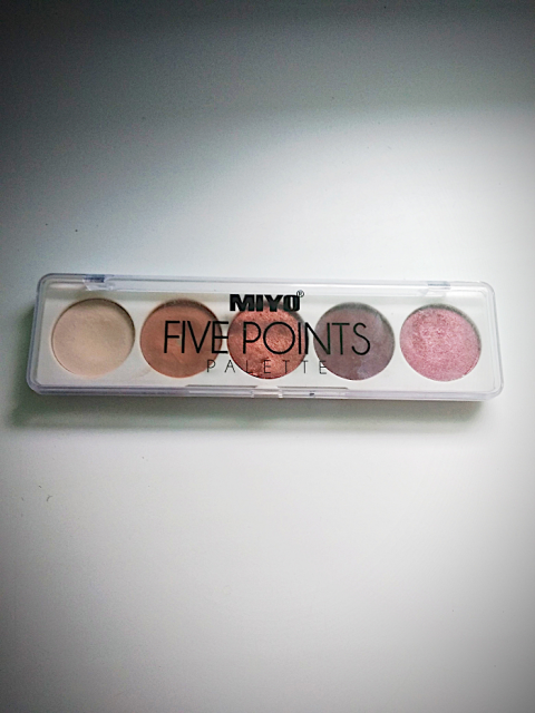 FIVE POINTS PALETTE MIYO no. 11 Feminine Flame