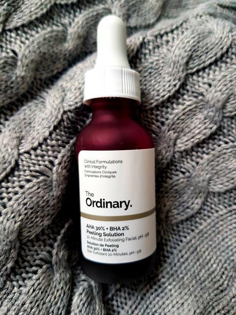 The Ordinary Peeling kwasowy, AHA 30%, BHA 2%