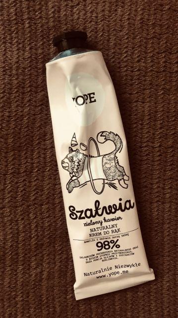 YOPE Krem do rąk, Szałwia i zielony kawior