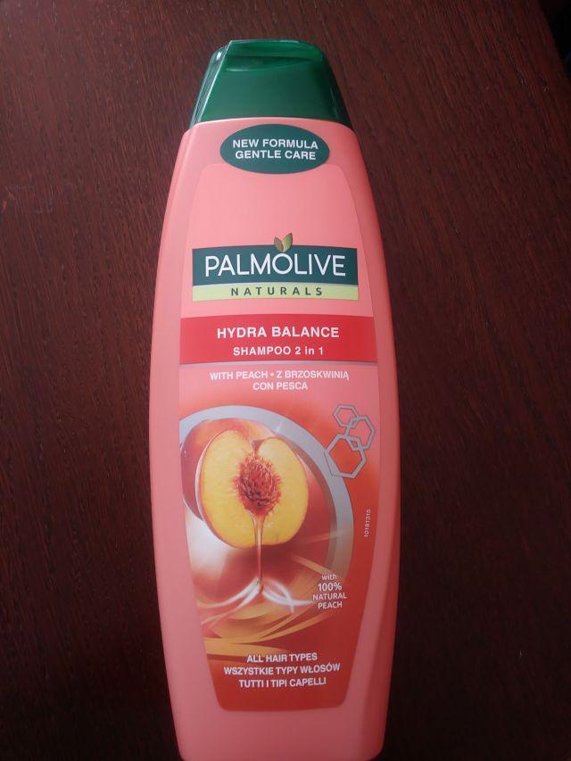 Palmolive Naturals, Hydra Balance, Szampon do włosów 2w1, Peach