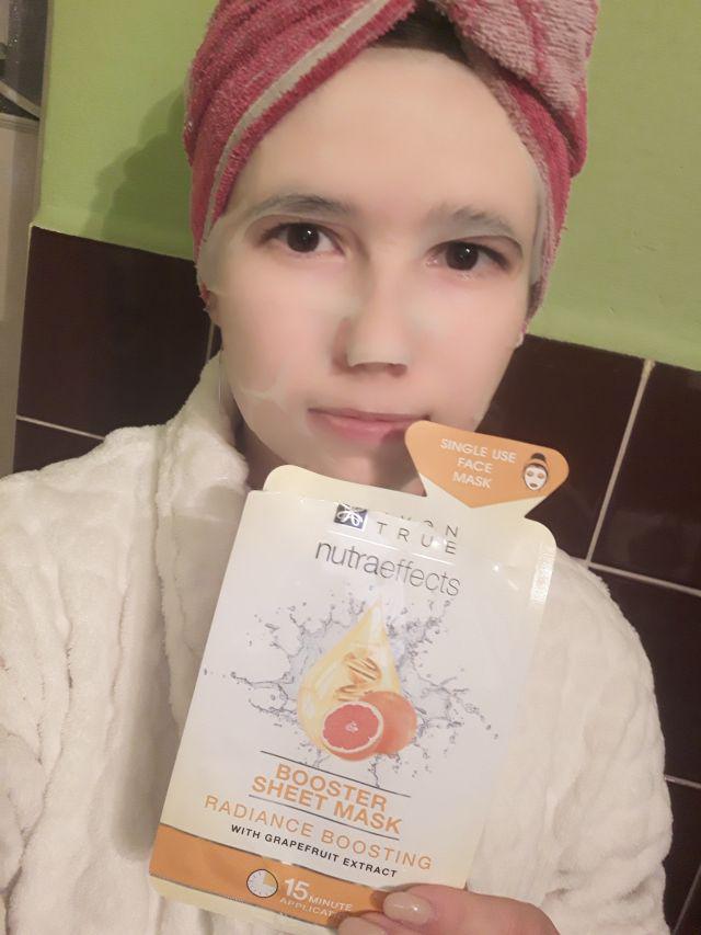 Maseczka w płacie od Avon