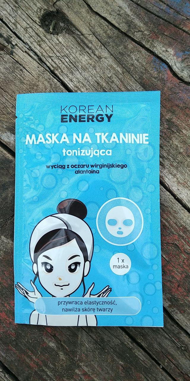 Korean energy Maska na tkaninie tonizująca
