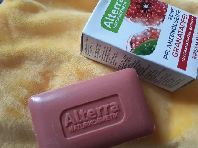 Alterra Mydło w kostce, Granat