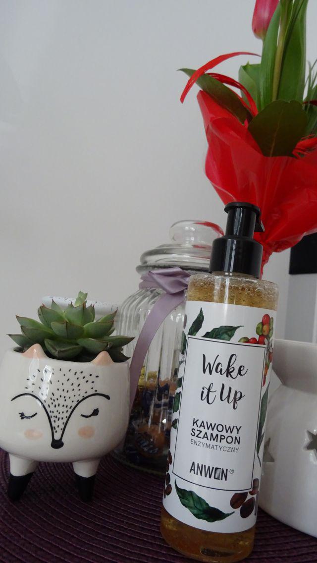 Anwen Szampon do włosów, Enzymatyczny, Kawowy