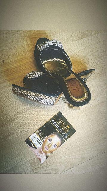 Efektima Maseczka do twarzy, Gold Peel-Off, Złoto & Kwas hialuronowy