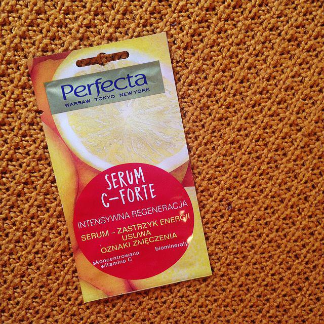 Perfecta Serum C-Forte, Maseczka do twarzy, Intensywna regeneracja