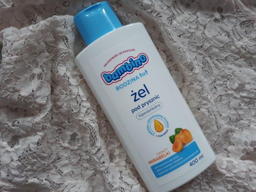 Bambino Rodzina, Żel pod prysznic, Hipoalergiczny, Mirabelka