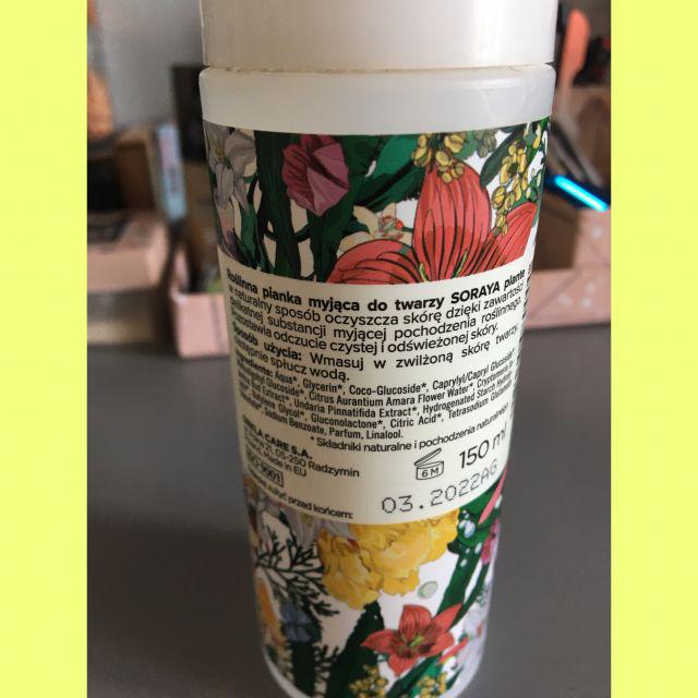 Pianka soraya roślinna